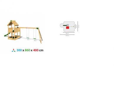 Vaikų žaidimo aikštelė "P3S" 7